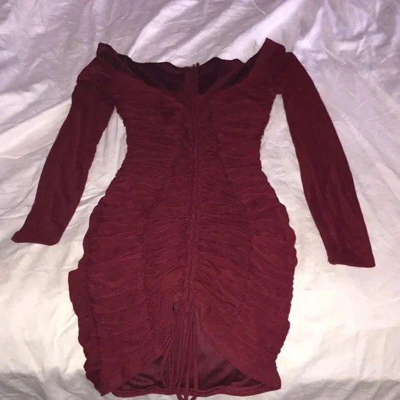 SHEIN | Dresses | Red Fitted Dress | Poshmark